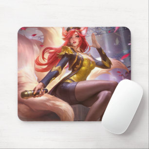 Nine Tail Fox Mousepad   Mousepad Personalizável