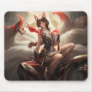 Nine Tail Fox Mousepad   Mousepad Personalizável