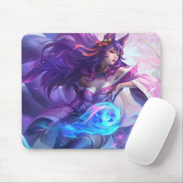 Nine Tail Fox Mousepad | Mousepad Personalizável