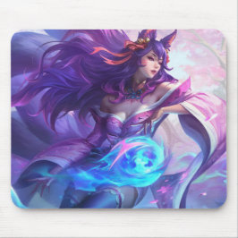 Nine Tail Fox Mousepad | Mousepad Personalizável