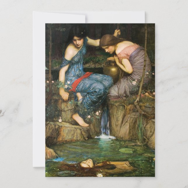 Ninfas Encontrando o Chefe das Convites de Orfeu (Frente)