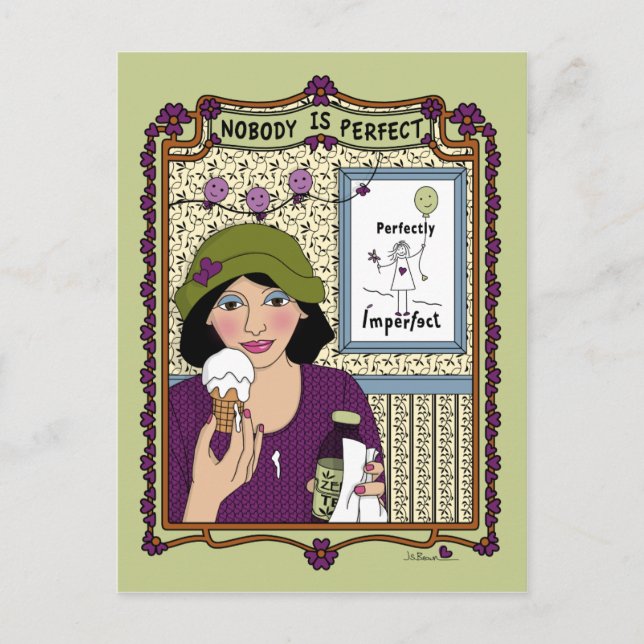 Ninguém é Perfeito_A_ Cartão Postal (Frente)