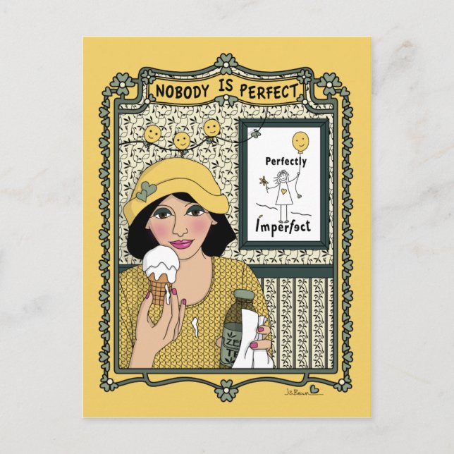 Ninguém é Perfeito_C_ Cartão Postal (Frente)