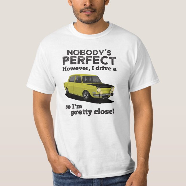 Ninguém é perfeito - Simca 1000 / Rally T-Shirt (Frente)