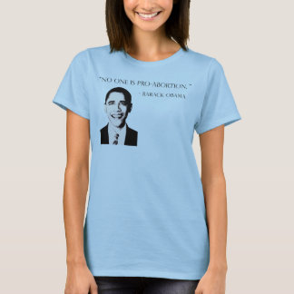 Ninguém é t-shirt do pro-aborto