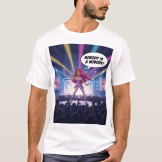 Ninguém é um Ninguém - Camiseta Pop Star