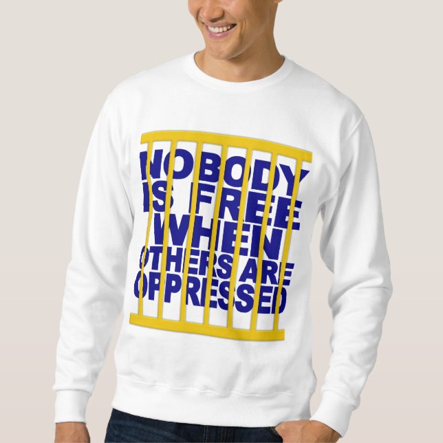 Ninguém é uma camisa grátis - escolha cor e estilo (Frente)