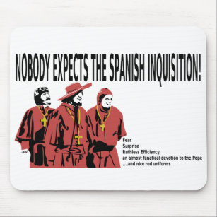 Ninguém espera a inquisição espanhola Mousepad