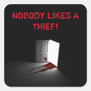 Ninguém gosta de etiquetas quadradas de um Thief