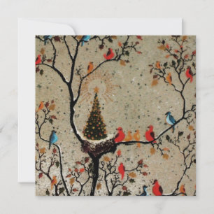 Ninho da Árvore de Natal ~ Convites