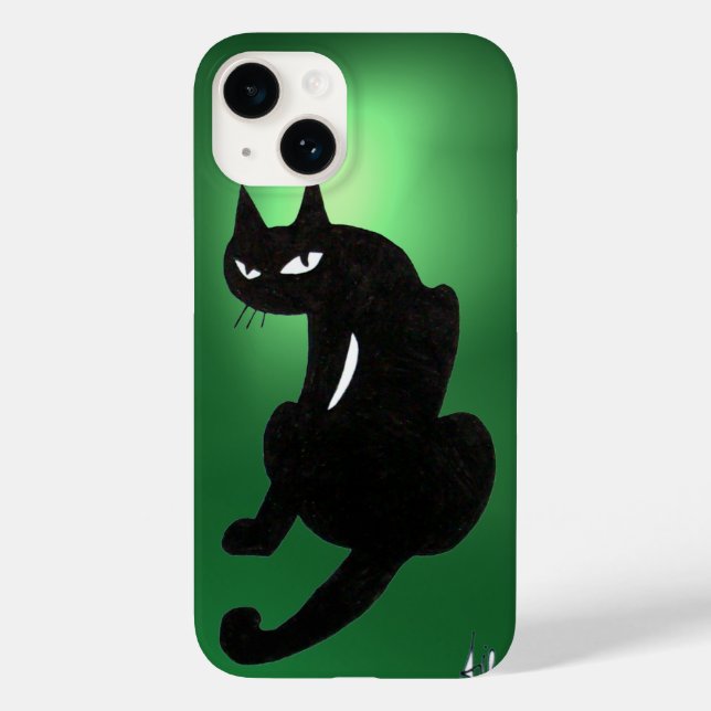NINJA BLACK CAT verde (Verso)