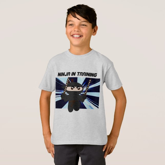 NINJA CAÇOA O CAMISETA, NINJA NA CAMISA DOS (Frente Completa)