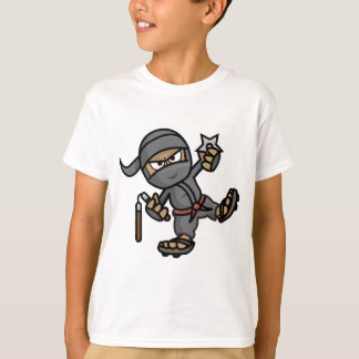 Ninja caçoa o t-shirt