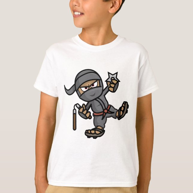 Ninja caçoa o t-shirt (Frente)