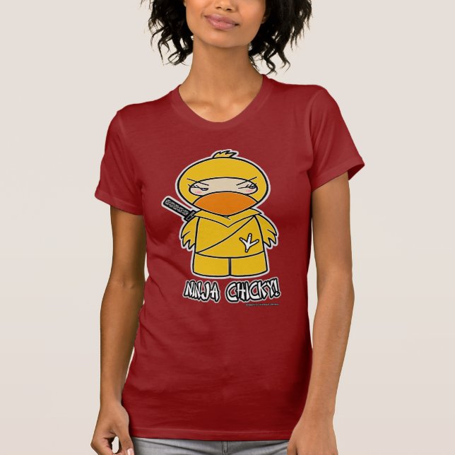 Ninja Chicky! T-shirt (Frente)