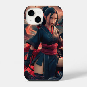 Ninja Girl Art - Guerreiro dinâmico e feroz