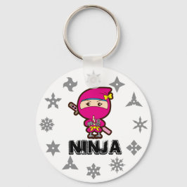 Ninja Girl Chaveiro