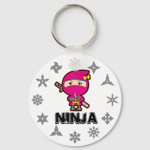 Ninja Girl Chaveiro
