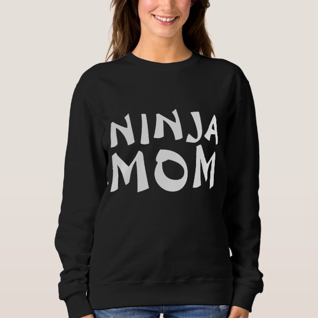NINJA MÃE Camiseta engraçada para o Natal! (Frente)