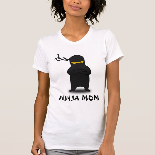 Ninja Mãe T-shirts (Frente)