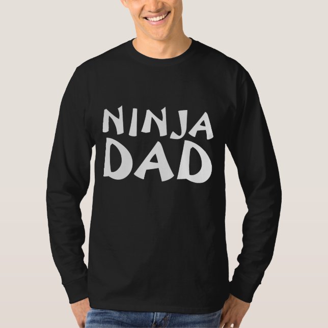 NINJA PAI Engraçado T-Shirts (Frente)