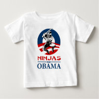 ninja para a camisa leve de obama