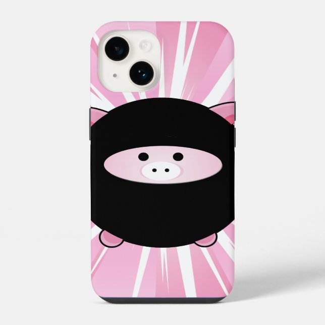 Ninja Pig em Rosa (Verso)