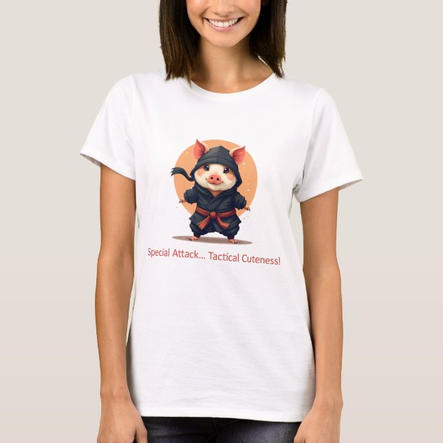 Ninja Pig T-Shirt (Frente)