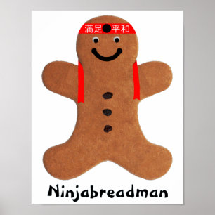 Ninjabreadman biscoito (biscoito) poster