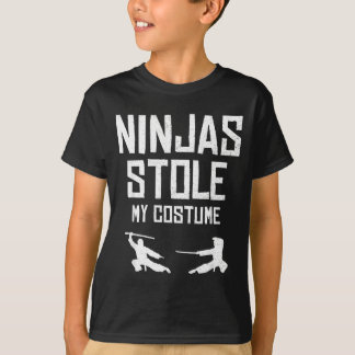Ninjas Roubaram Minha Camisa de Fantasia Engraçado