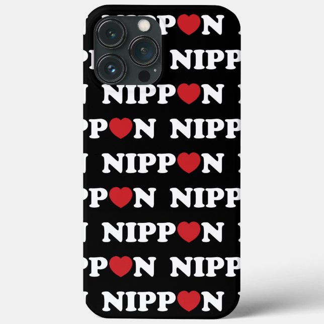 Nippon Love Heart Case-Mate capas de iphone (Verso)