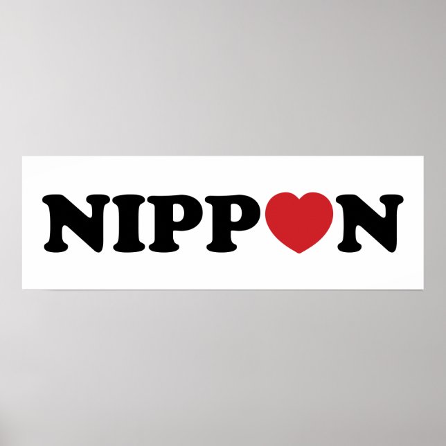 Nippon Love Heart Poster (Frente)