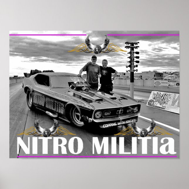 NITRO MILITIA matte poster nº 9 (Frente)