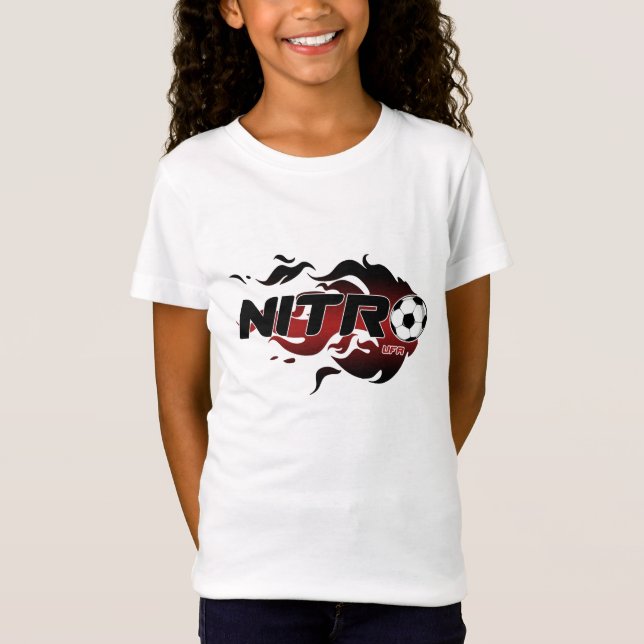 Nitro t-shirt das meninas (Frente)