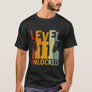 Nível 11 Camisas Gamer Boys Girls 11 Birt