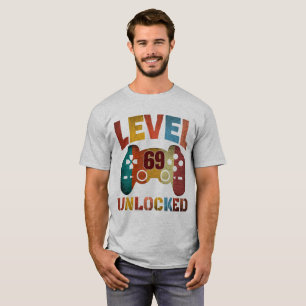 NÍVEL 69 T-Shirt não bloqueado