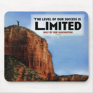 Nível de costume Mousepad do sucesso