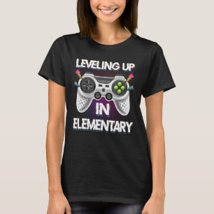 Nivelamento Em Camisetas De Jogos Elementares Estu
