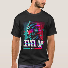Nivelar T-Shirt Cyberpunk Gaming Neon