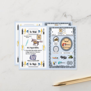 Nix - Cartão de Jogo Níquel Horn Unicorn