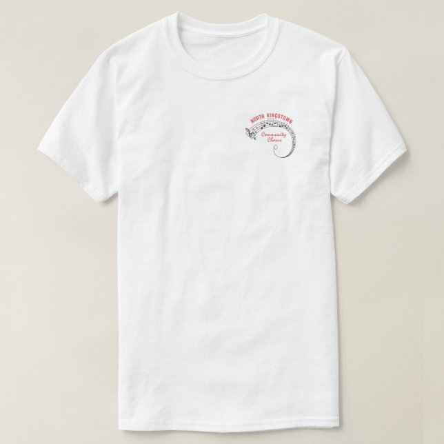 NKCC White T-Shirt (Frente do Design)