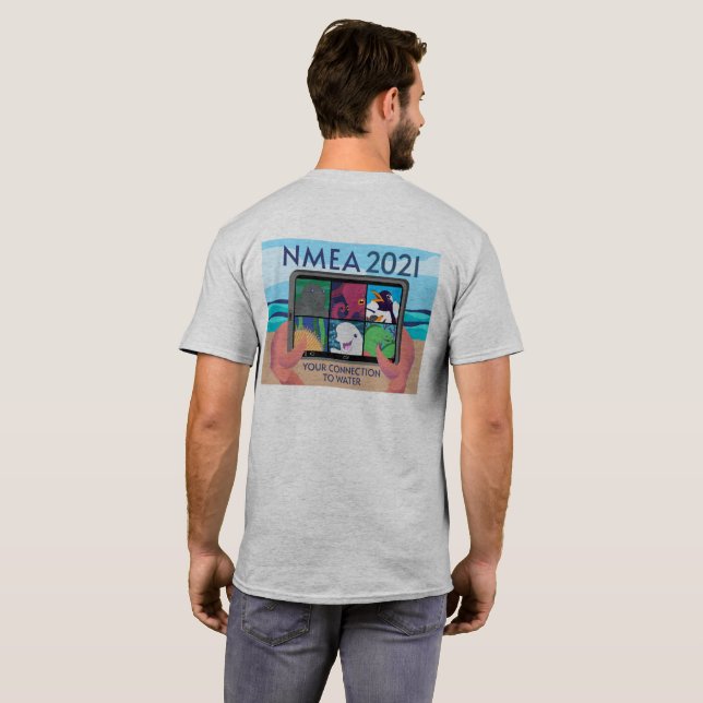 NMEA 2021 Unisex T-Shirt (Parte Traseira Completa)