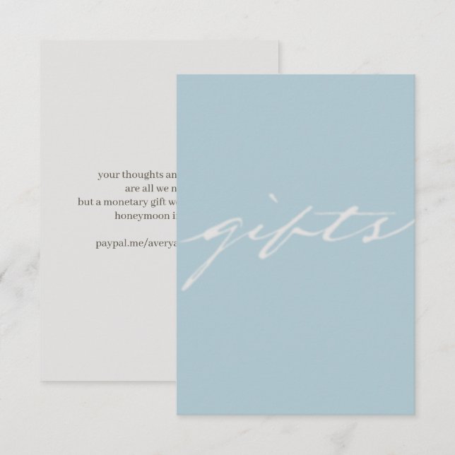 no amor de Deus Cartão RSVP de Casamento (Frente/Verso)