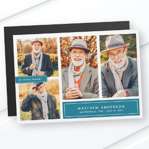 No Amor Memória - Cor Moderna Quatro Fotos