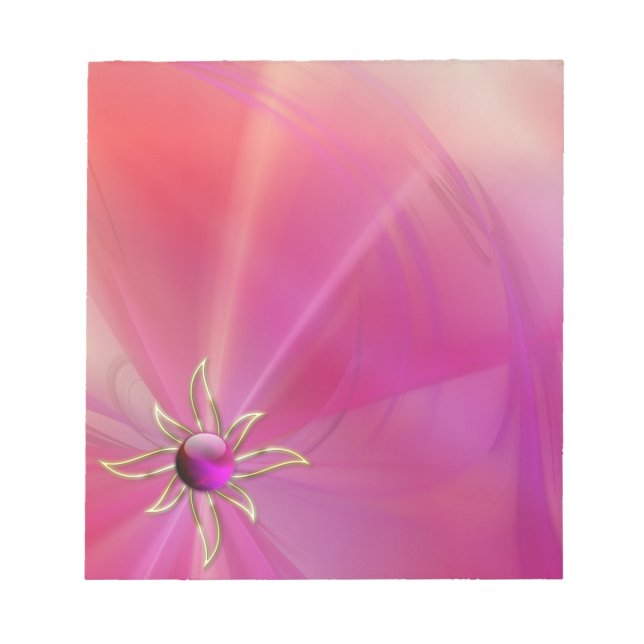 No Bloco de Notas de Esplendor Radiante (Frente)