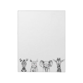 No Bloco De Notas De Zoo