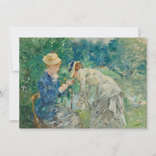No Bois de Boulogne   Berthe Morisot