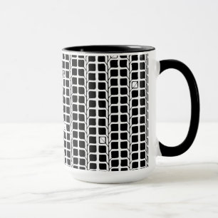 No bosque deixa uma caneca preta