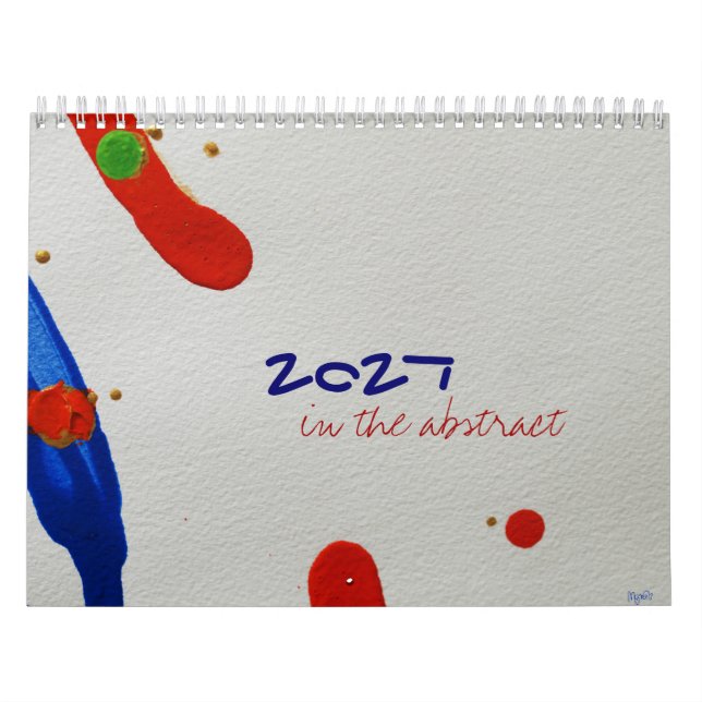 No Calendário Abstrato de 2027 (Capa)