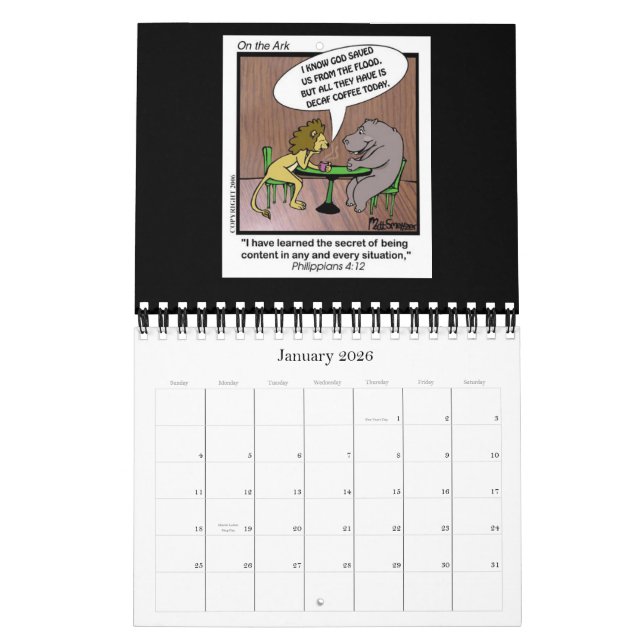 No calendário da arca (Jan 2026)